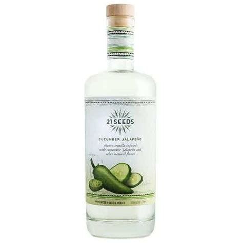 21 Seeds Cucumber Jalepeno Blanco Tequila 