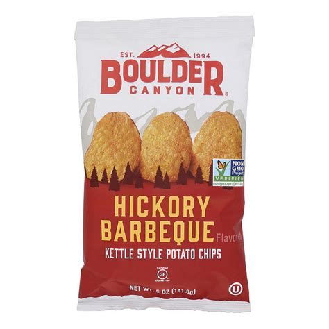Boulder Canyon Hickory Barbeque Chips 5oz