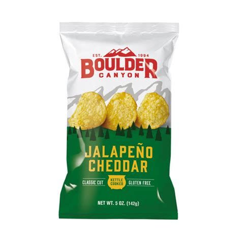 Boulder Canyon Jalapeño Cheddar Chips 5oz
