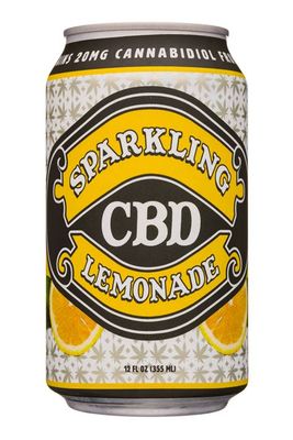 CBD Sparkling Lemonade 12oz