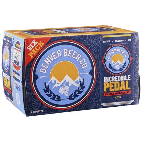 Denver Beer Incredible Pedal IPA 6pk /12oz