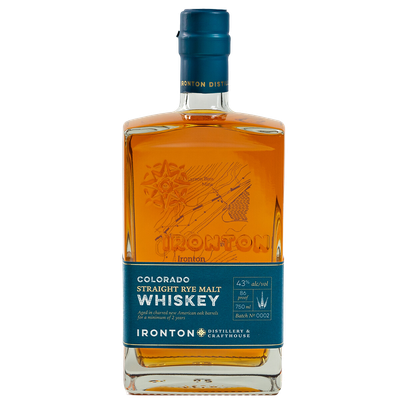 Ironton Straight Rye Malt 750ml