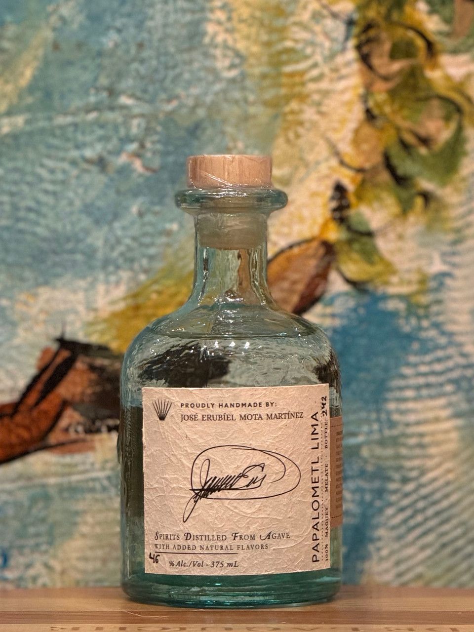 “Papalometl Lima” Mezcal