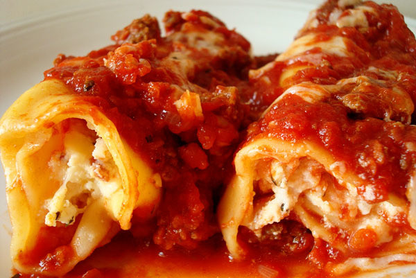 Baked Manicotti