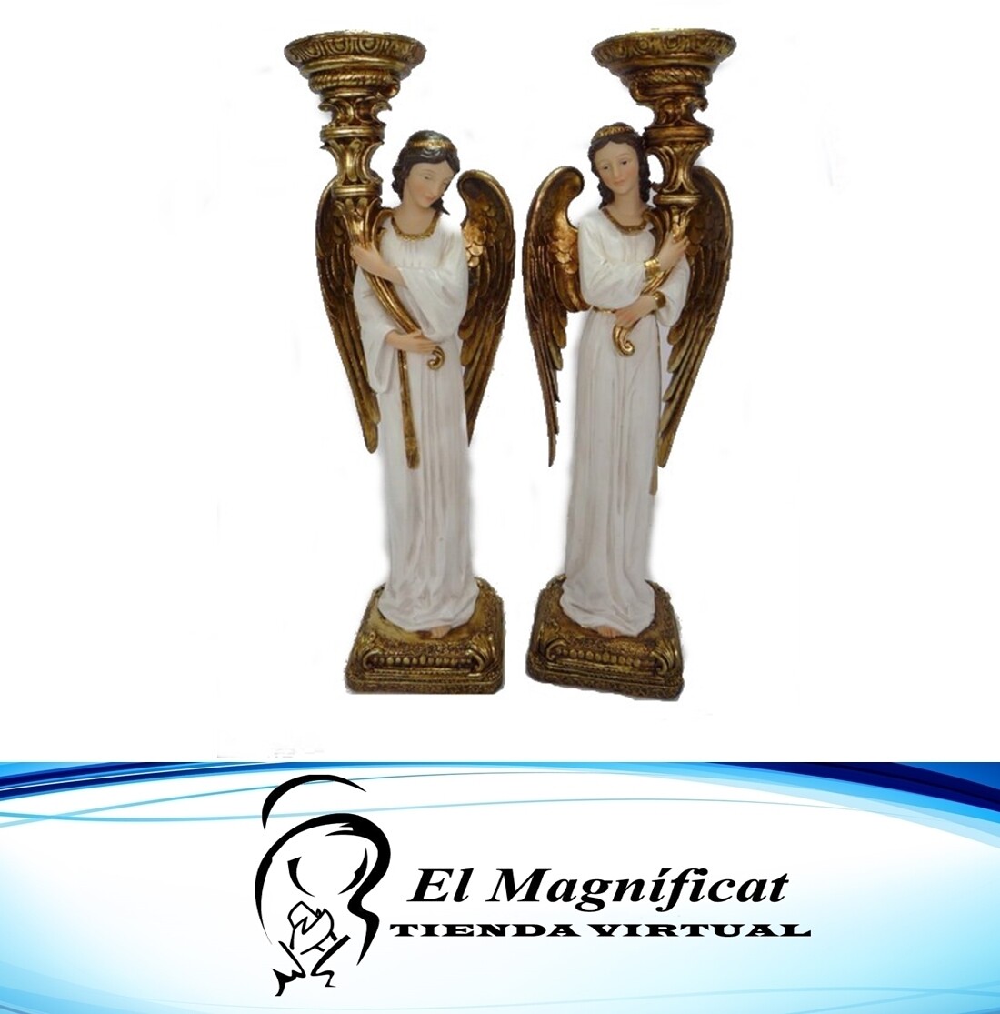 Angeles custodios (Par) 47 cms