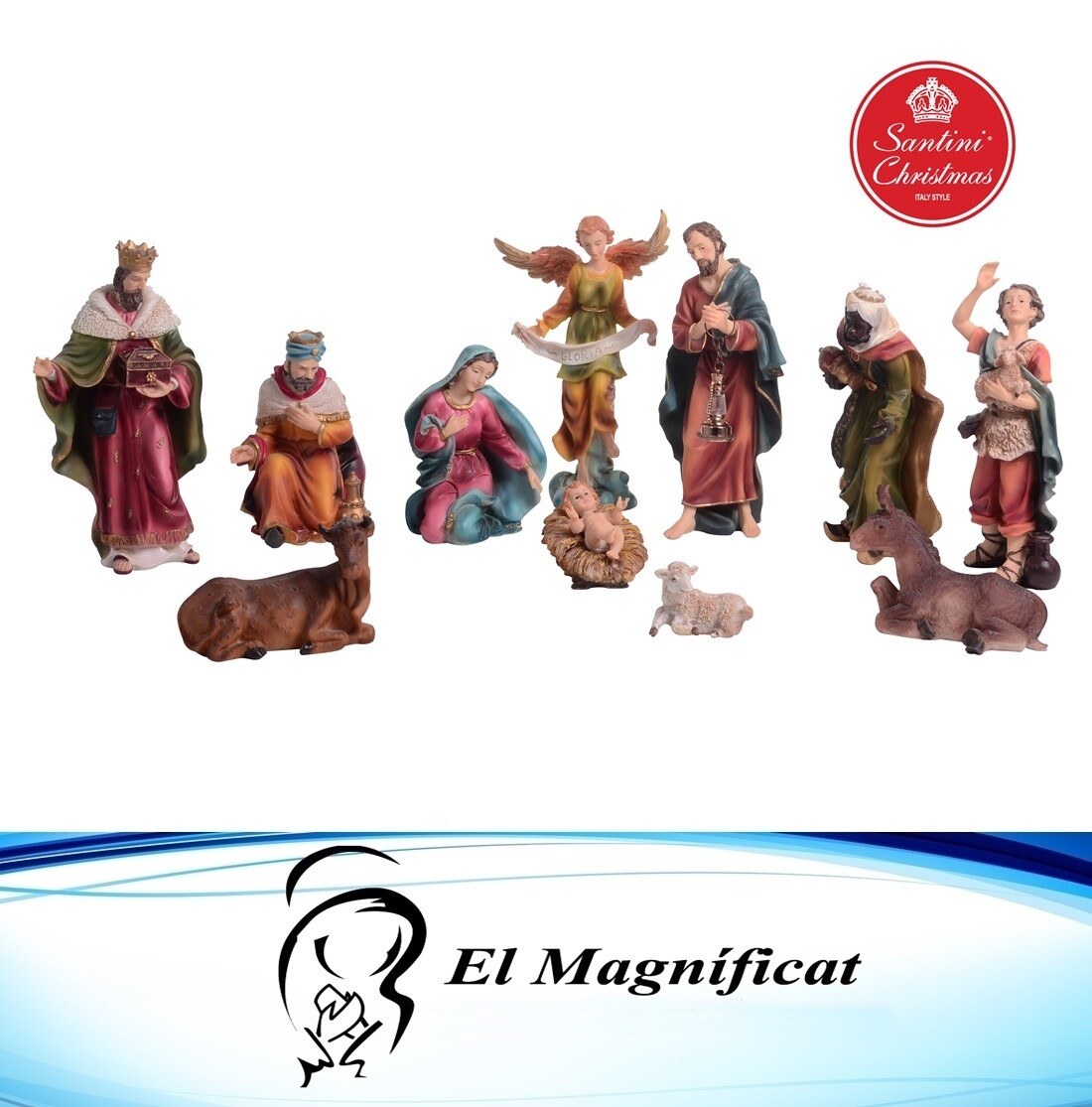 NACIMIENTO 12 PIEZAS 24 CMS