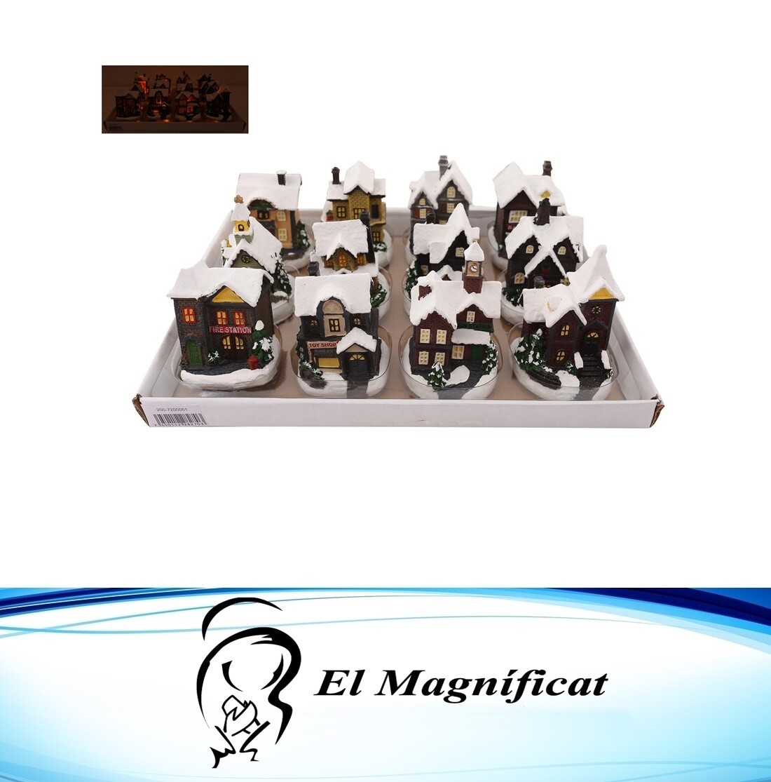 CASITAS NAVIDEÑAS 10 CMS
