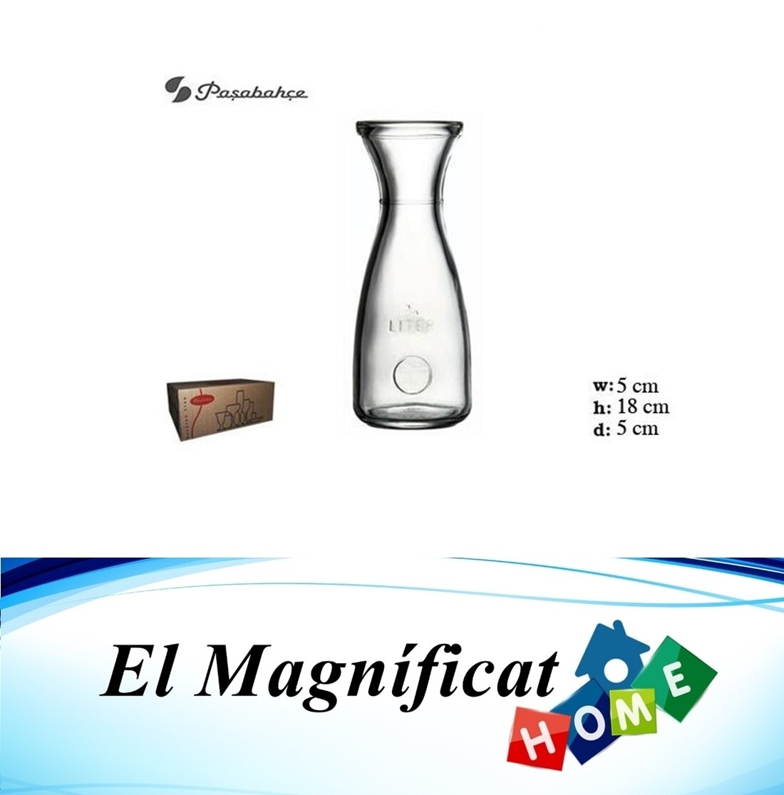 DECANTADOR TIPO BACCHUS 8 OZ