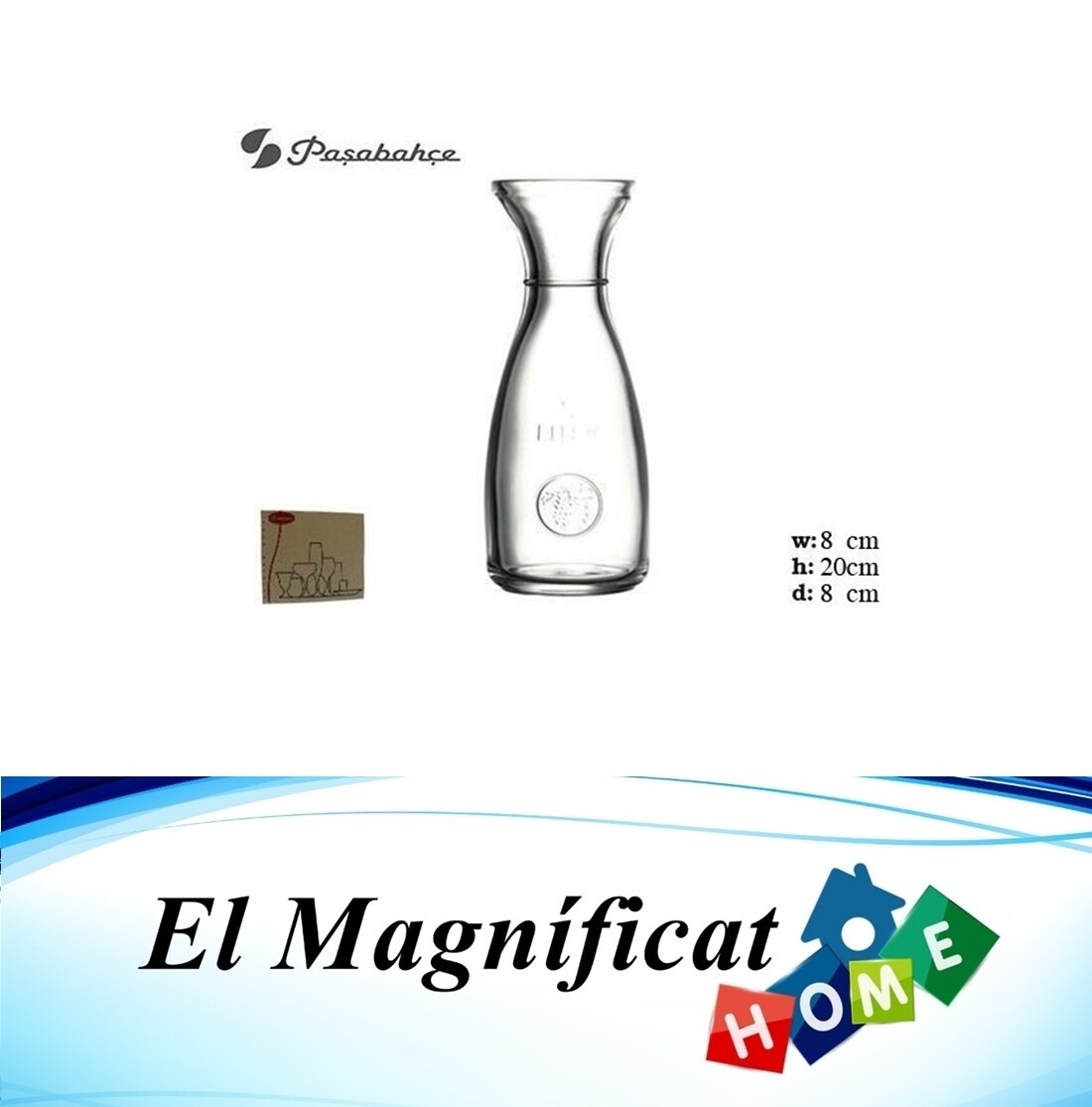 DECANTADOR TIPO BACCHUS 17 OZ