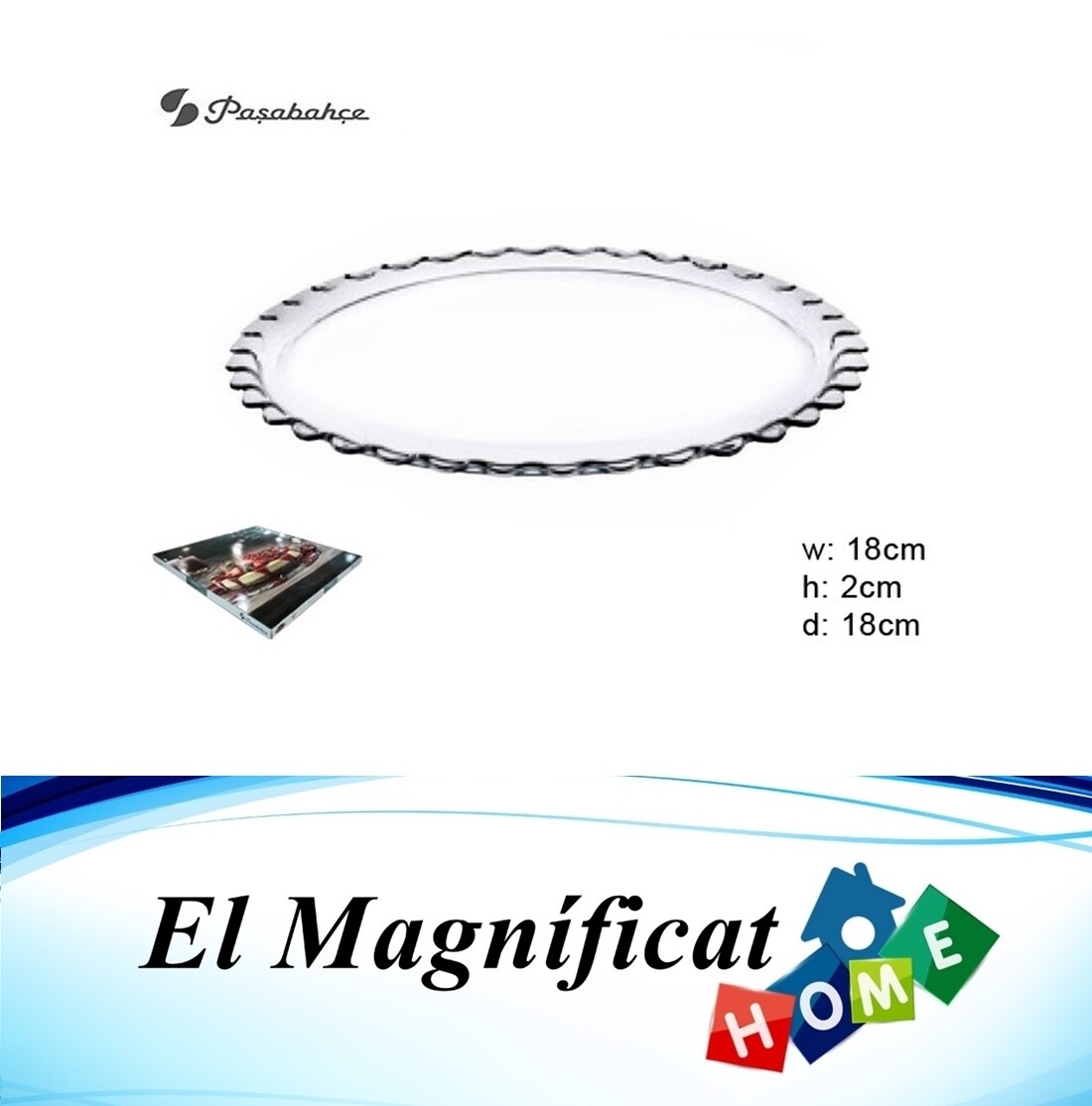 PLATO TIPO MAXI 37 CMS