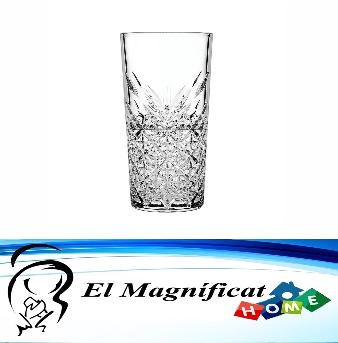 JUEGO DE 4 VASOS LONG TIMELESS 12 OZ