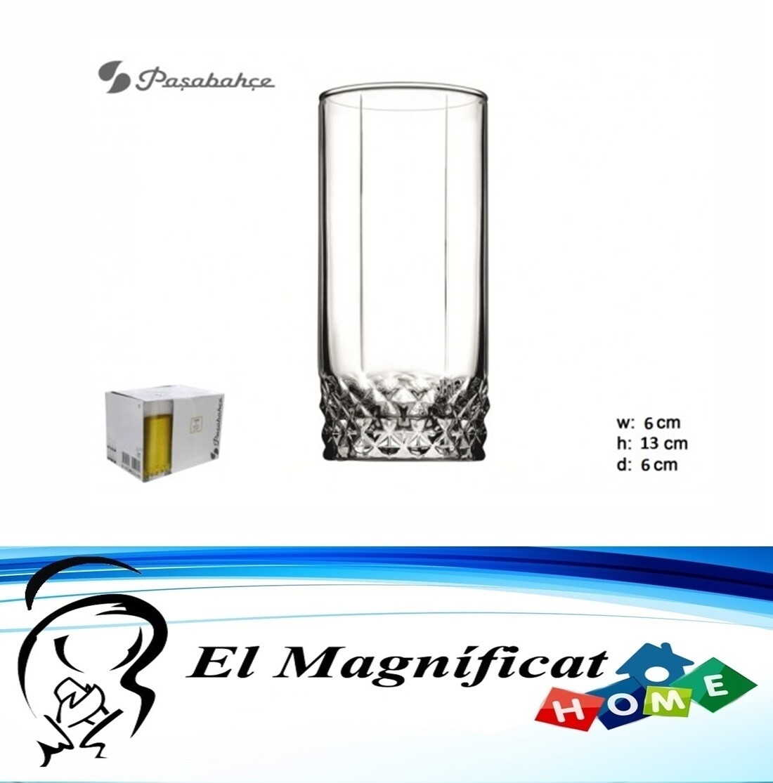 JUEGO DE 4 VASOS LONG VALSE 10 OZ