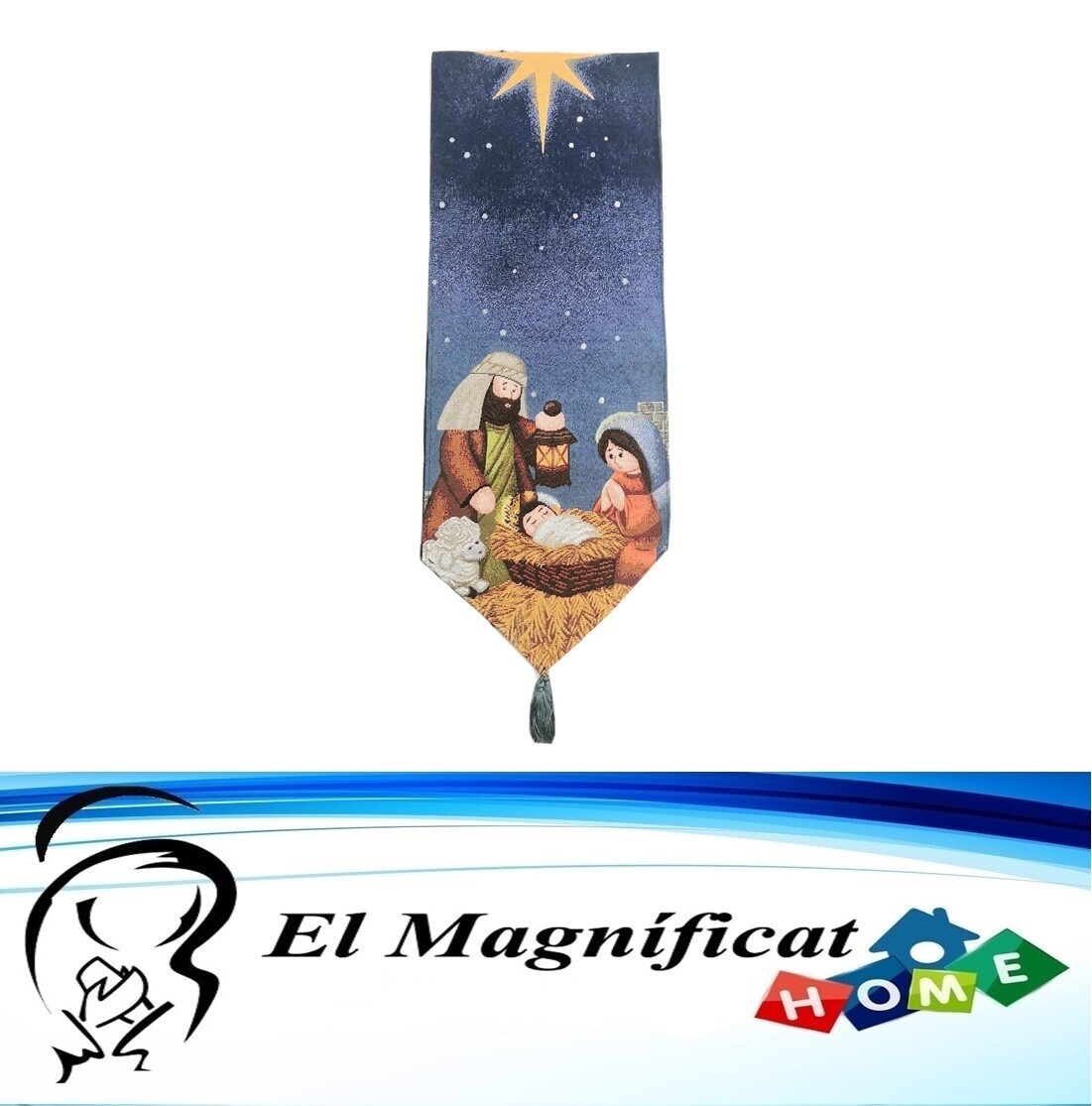 CAMINO DE MESA BORDADO