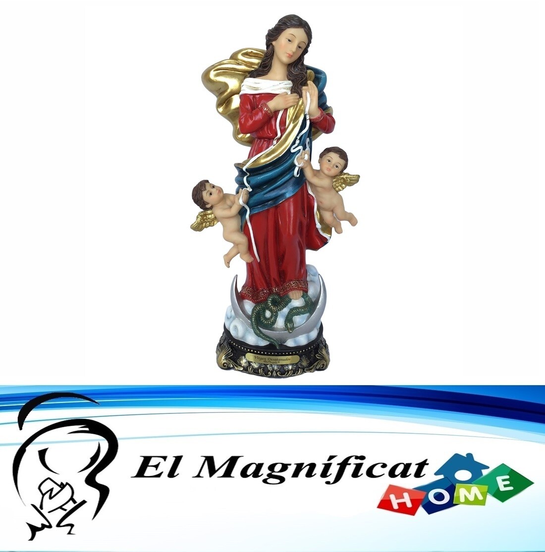 VIRGEN DESATANUDOS 20 CMS
