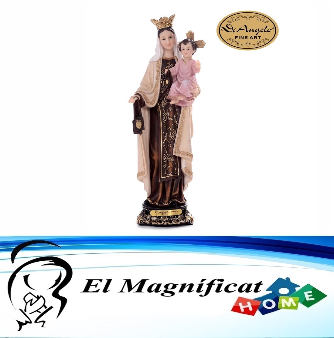 VIRGEN DEL CARMEN 30 CMS