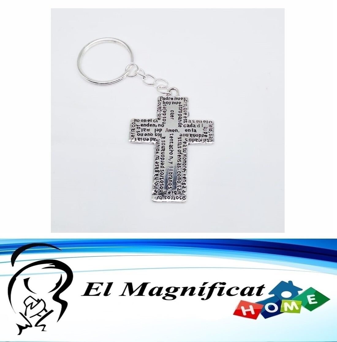 LLAVERO CRUZ PADRE NUESTRO