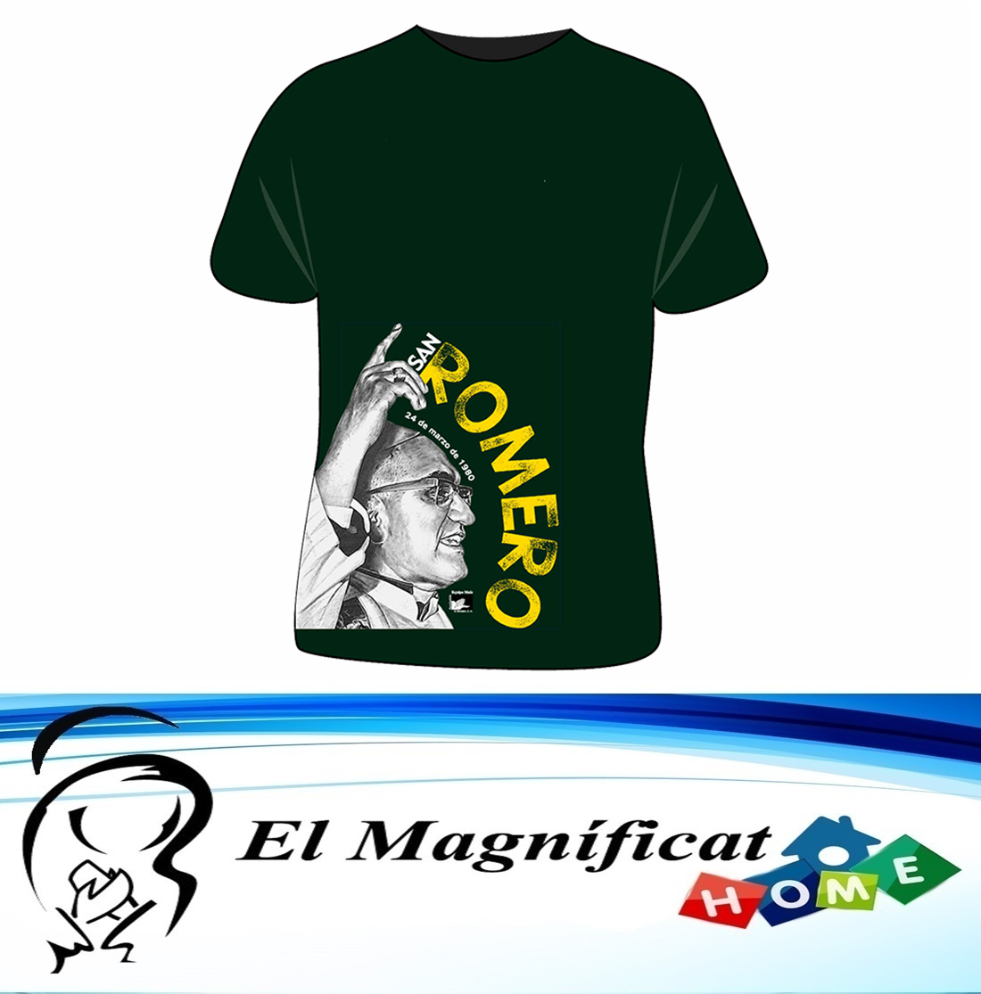 CAMISA VERDE SAN ROMERO