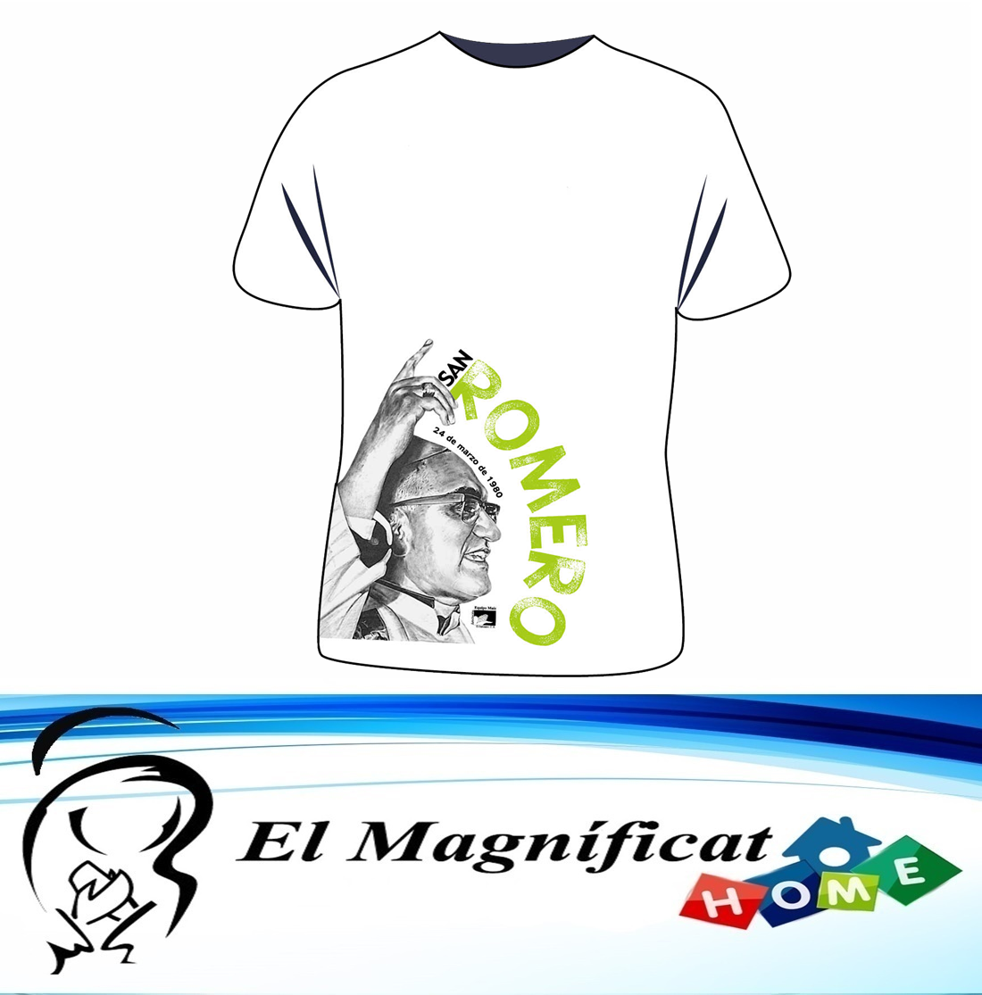 CAMISA BLANCA MONSEÑOR ROMERO