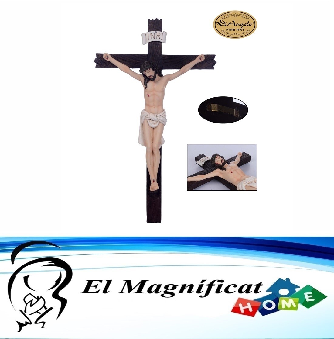 CRISTO PARA PARED 30 CMS