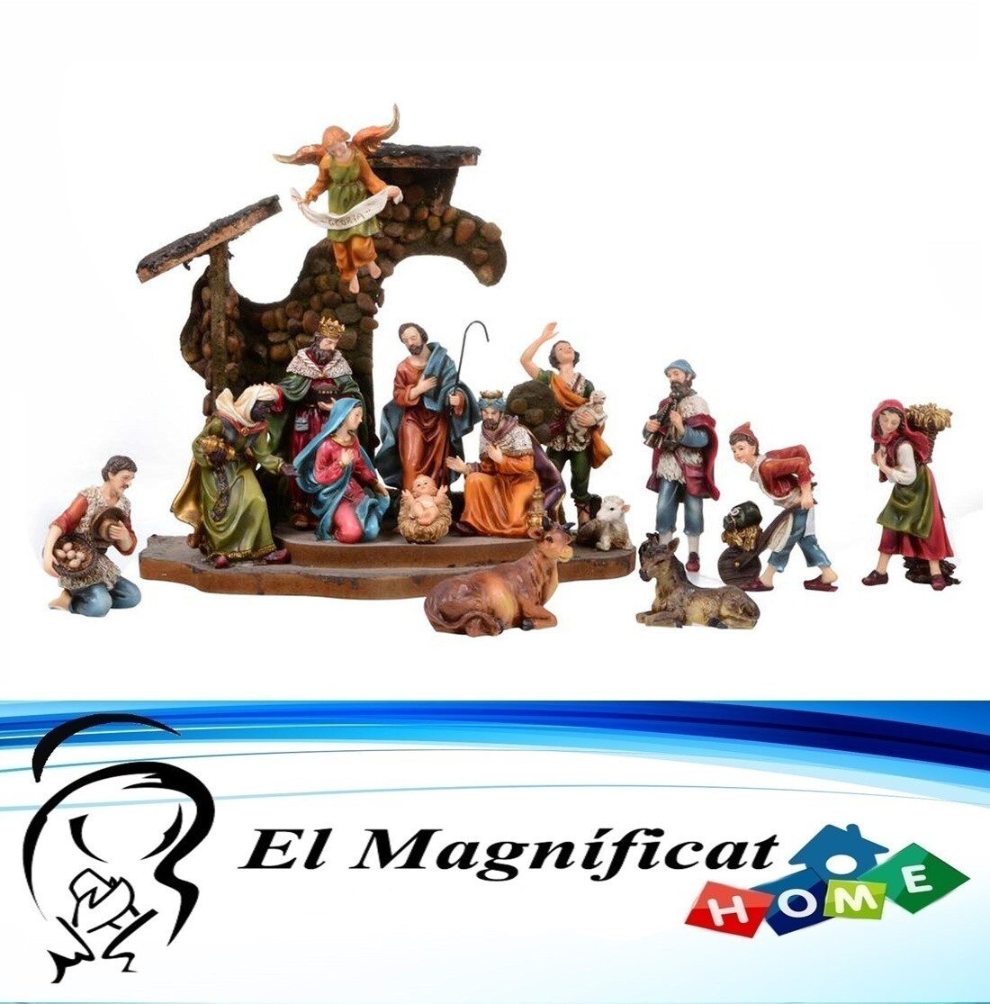 NACIMIENTO 15 PIEZAS 15 CMS