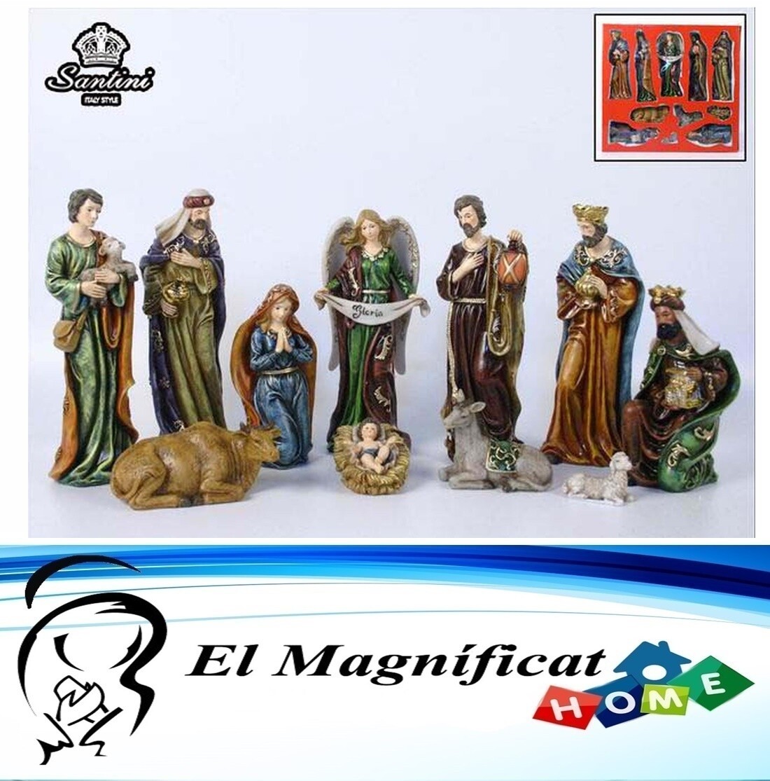 NACIMIENTO 11 PIEZAS 23 CMS