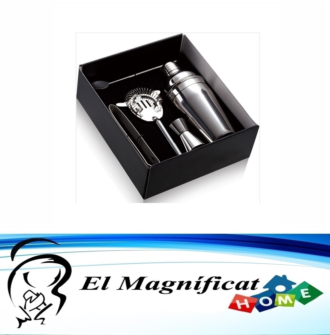 JUEGO DE MEZCLADOR PARA LICOR