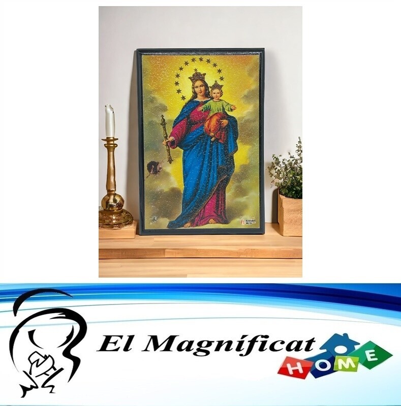RETABLO VIRGEN MARIA AUXILIADORA