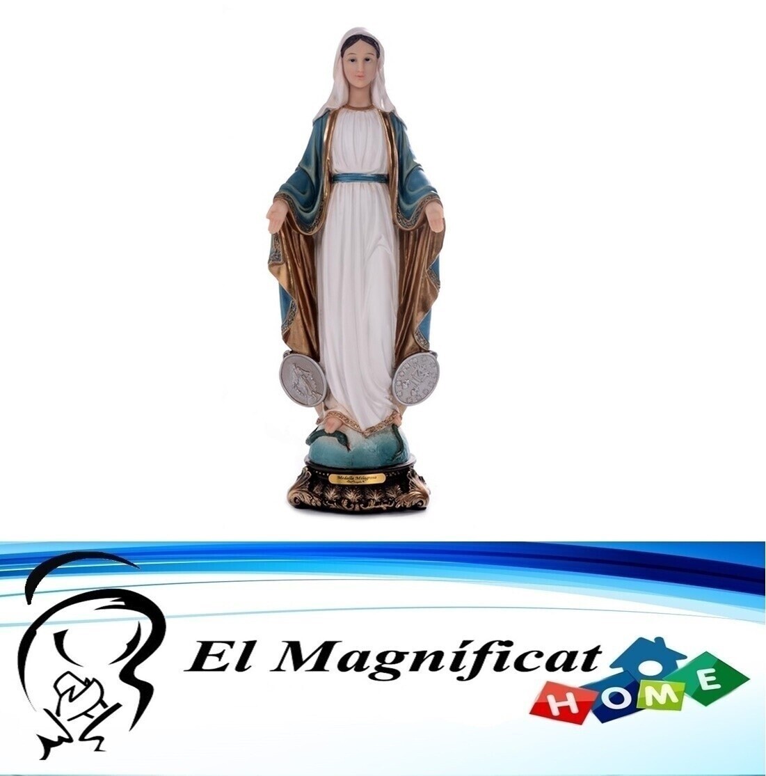 VIRGEN MEDALLA MILAGROSA  65 CMS