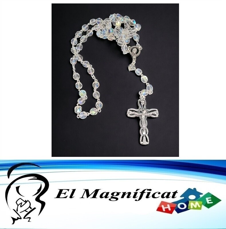 ROSARIO IMITACION CRISTAL LARGO 52 CMS CAM