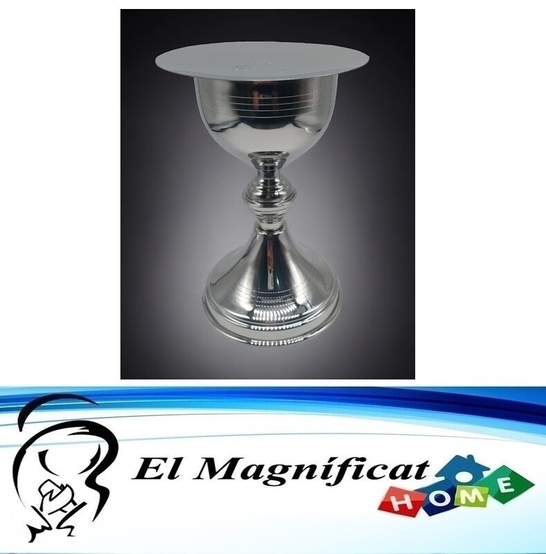 CALIZ CON PATENA EN ACERO