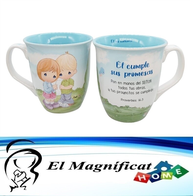 TAZA PRECIOSOS MOMENTOS BELLOS DETALLES 16OZ