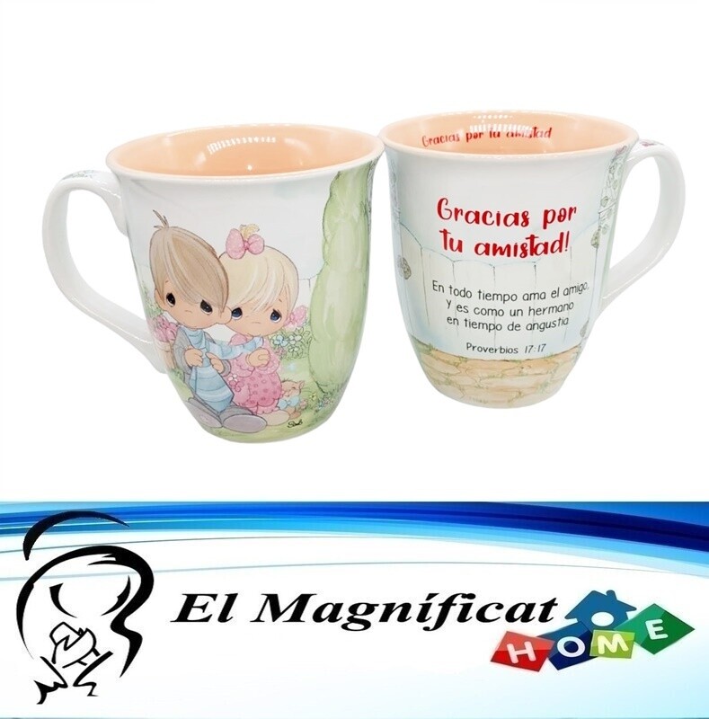 TAZA PRECIOSOS MOMENTOS BELLOS DETALLES 16OZ