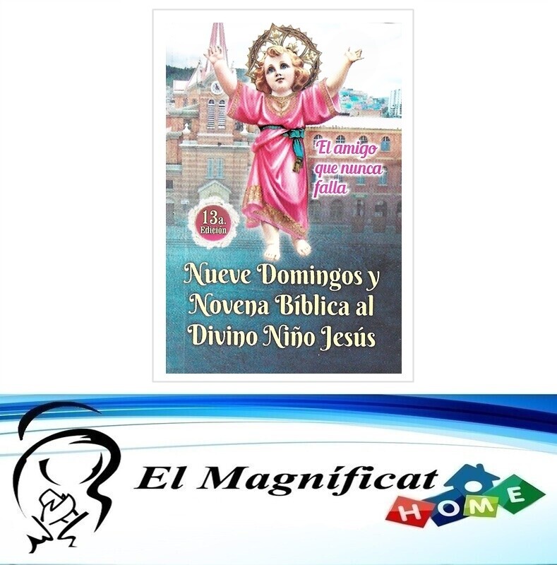 NUEVE DOMINGOS Y NOVENA BIBLICA AL DIVINO NIÑO JESUS (MINI) NDN