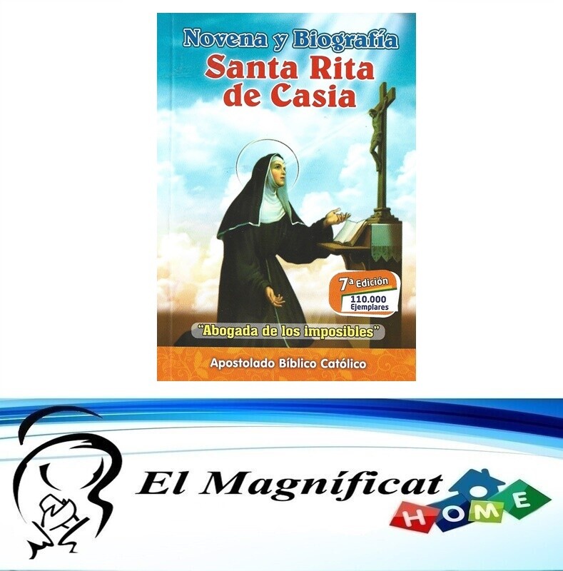 NOVENA Y BIOGRAFIA SANTA RITA DE CASIA