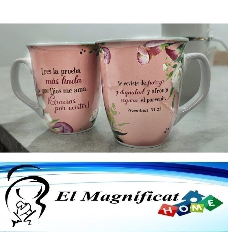 TAZA INSPIRACION MUJER 14 OZ