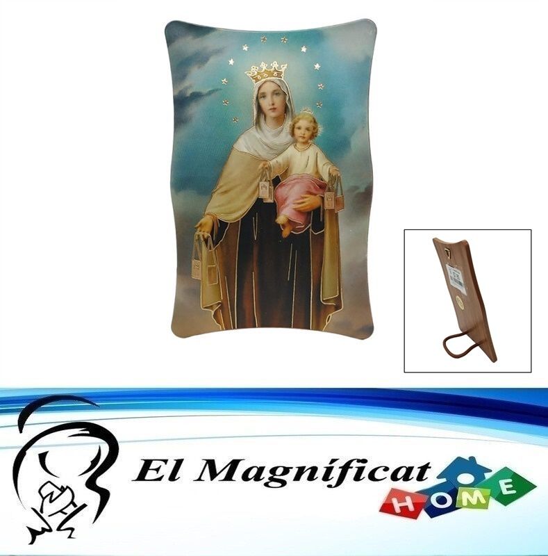 CUADRO VIRGEN DEL CARMEN 11 cms x 7 cms