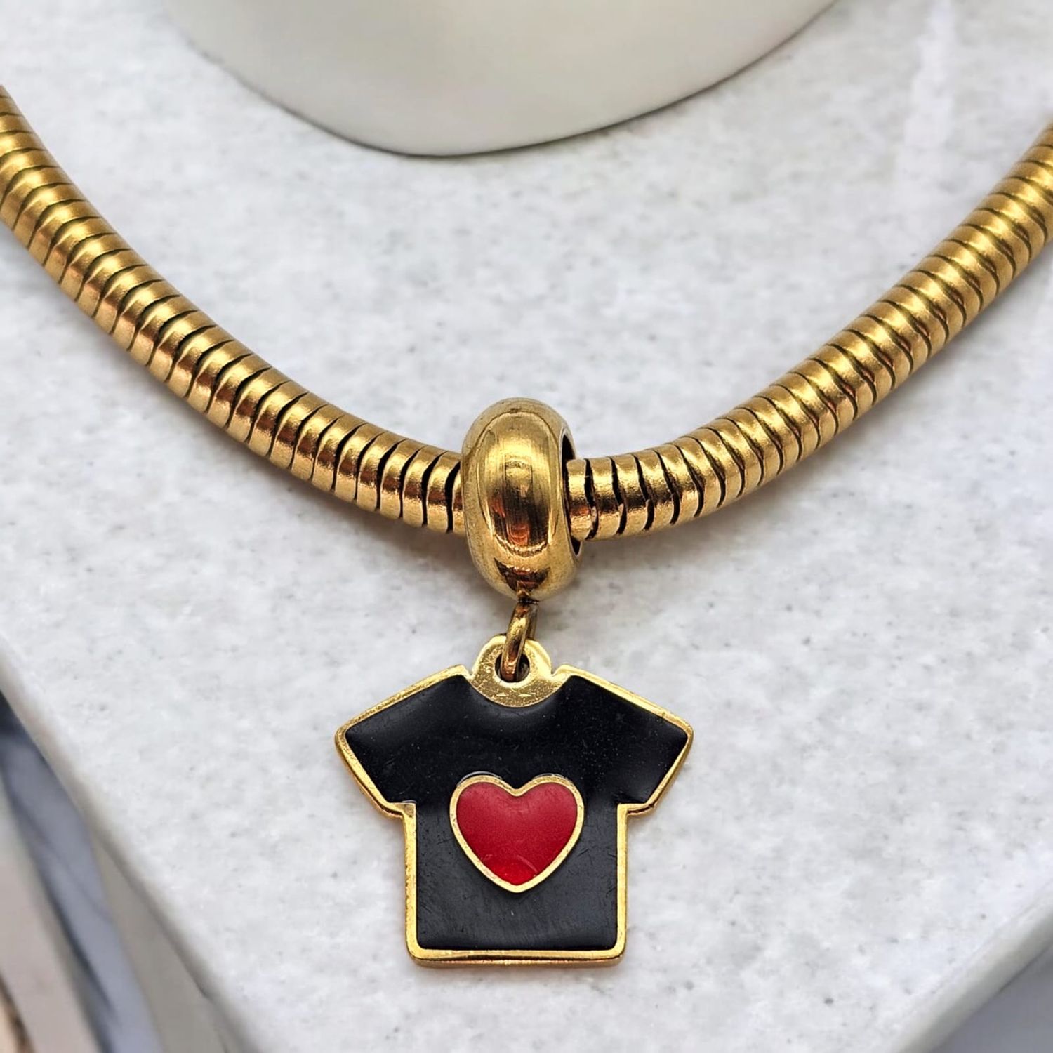 CHARMS CAMISETA CORAZON