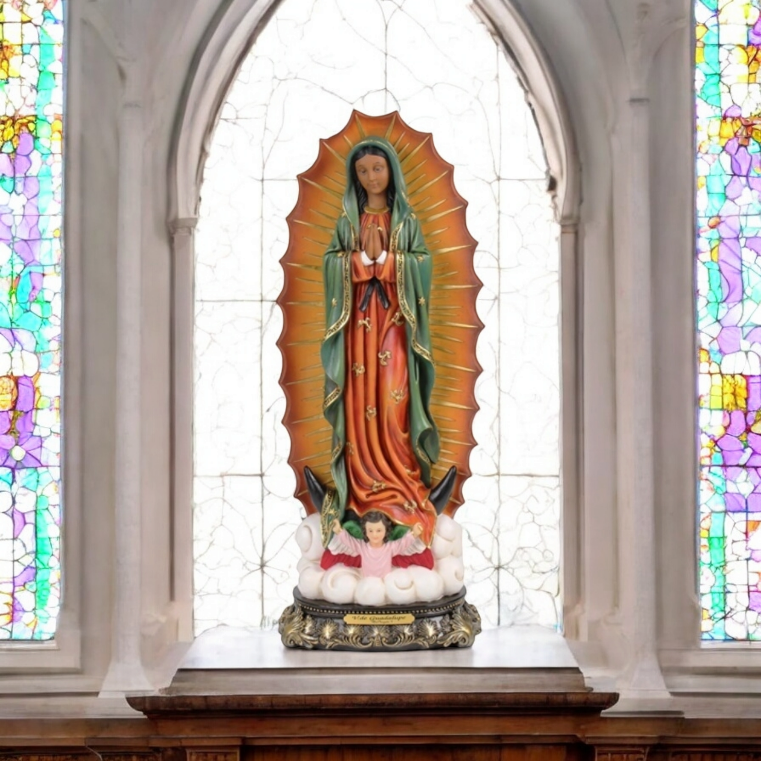 VIRGEN DE GUADALUPE 65 CMS