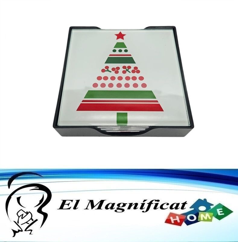 JUEGO DE PORTAVASOS 5 PIEZAS