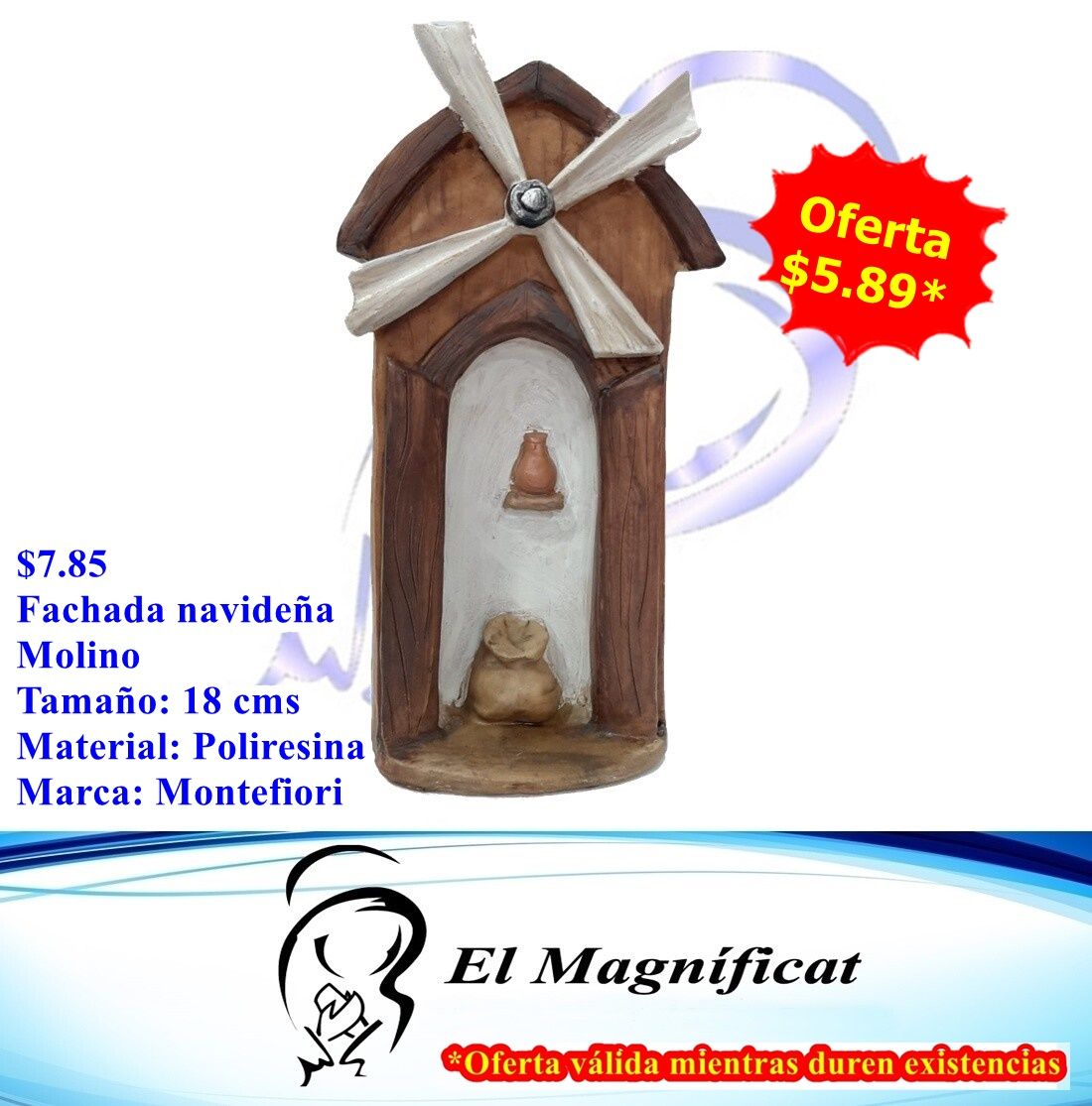 FACHADA PARA NACIMIENTO MOLINO