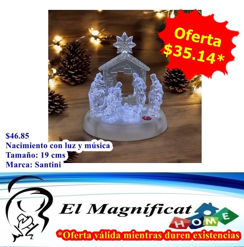 NACIMIENTO CON LUZ 19 CMS