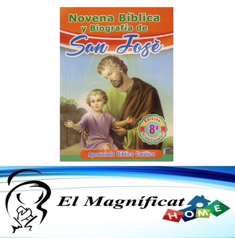 NOVENA BIBLICA Y BIOGRAFIA A SAN JOSE