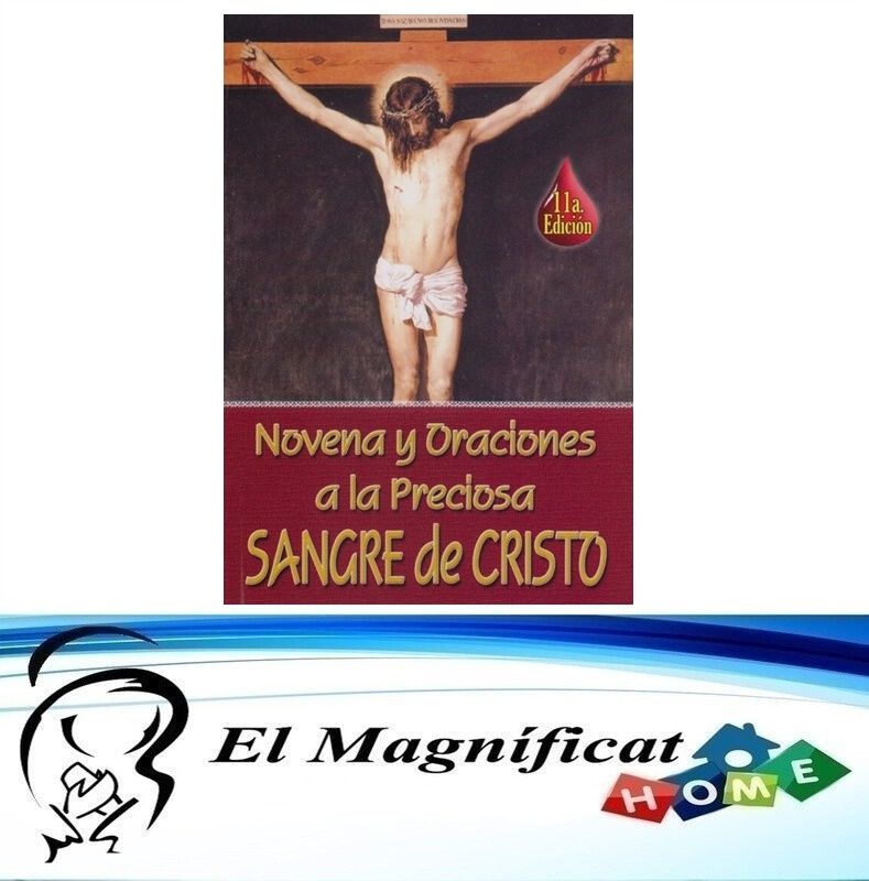 NOVENA Y ORACIONES A LA PRECIOSA SANGRE DE CRISTO