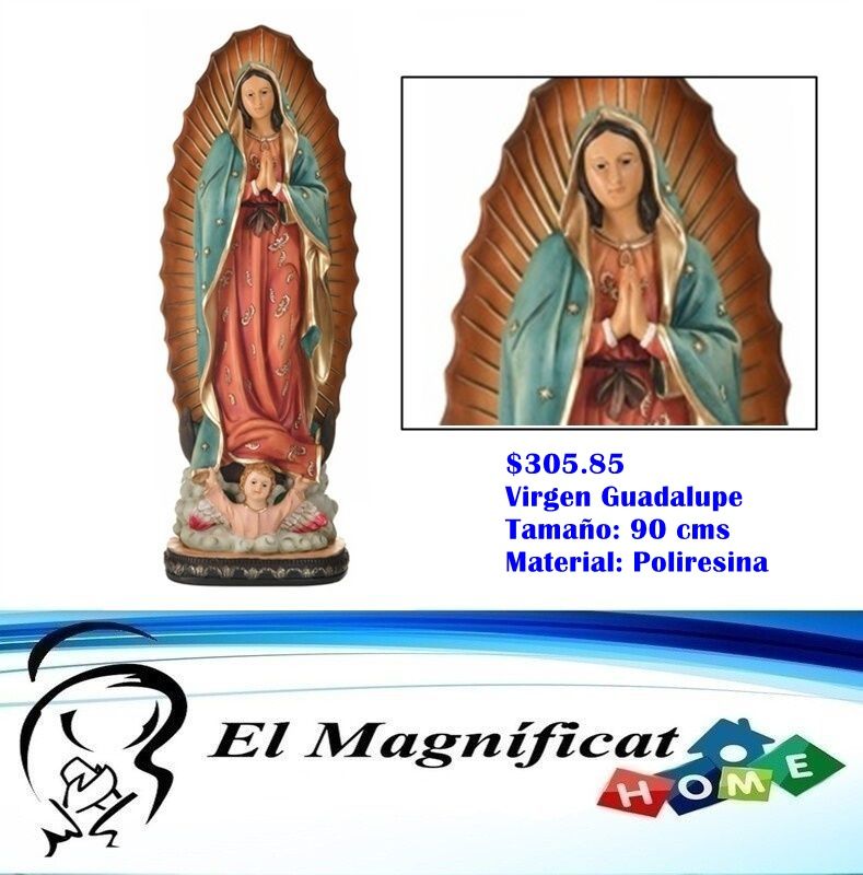 VIRGEN DE GUADALUPE 90 CMS