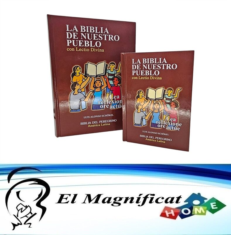 BIBLIA DE NUESTRO PUEBLO CON LECTIO DIVINA (LETRA GRANDE)