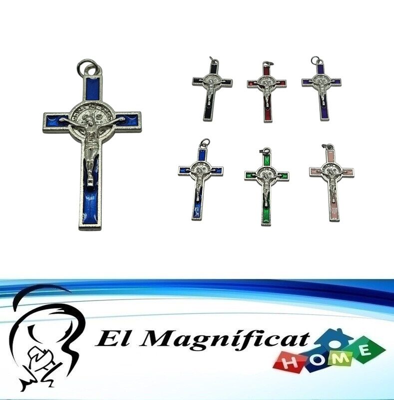DIJE CRUZ DE SAN BENITO (4 CMS, ZINC)