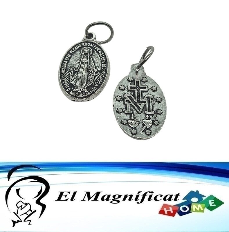 DIJE MEDALLA MILAGROSA (ZINC)
