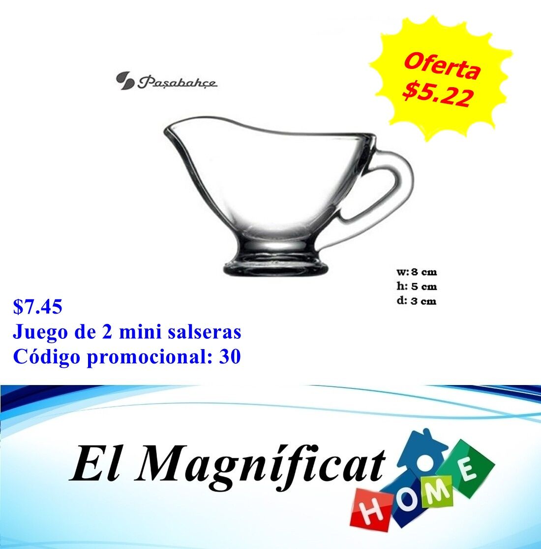 JUEGO DE 2 SALSERAS MINI