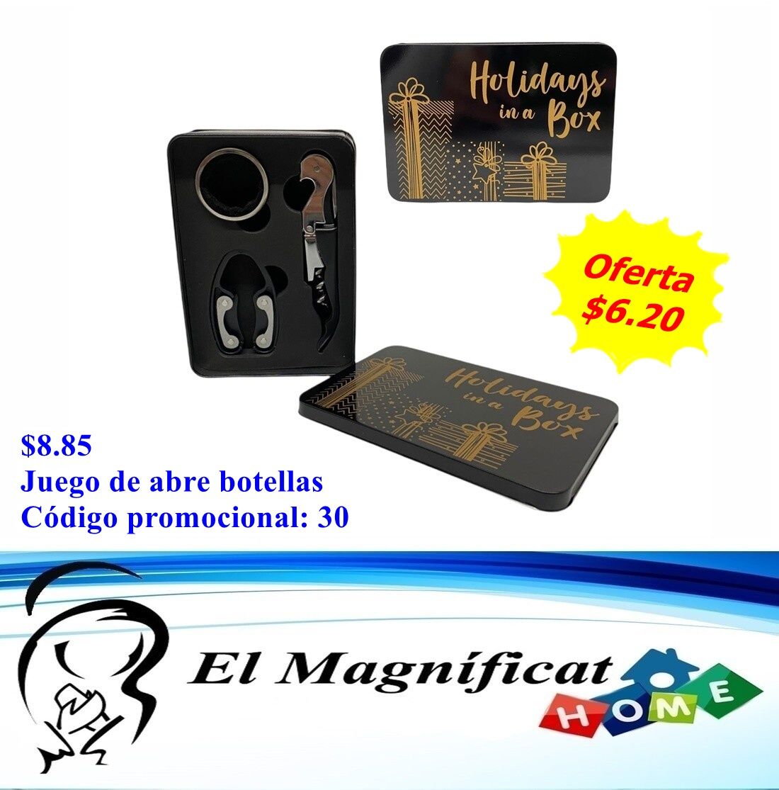 SET DE SACA CORCHO