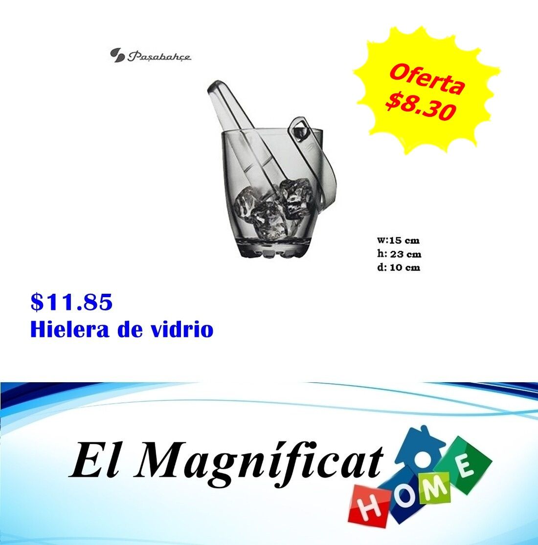 HIELERA CON TENAZA TIPO SYLVANA